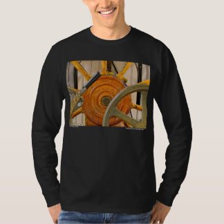 Camiseta Steampunk del hombre de la arena