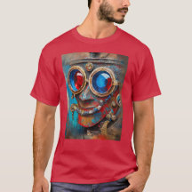 Steampunk El retrato del hombre del estaño