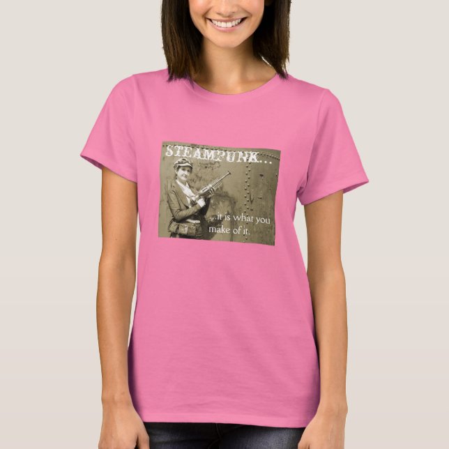 Camiseta steampunk...es lo que haces de eso. (Anverso)