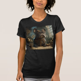 Camiseta Steampunk Frenchie (Edición 1) - Ajuste Delgado pa