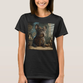 Camiseta Steampunk Frenchie (Edición 1) - Básica para Mujer