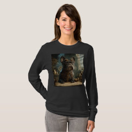 Camiseta Steampunk Frenchie (Edición 1) - Manga Larga Básic