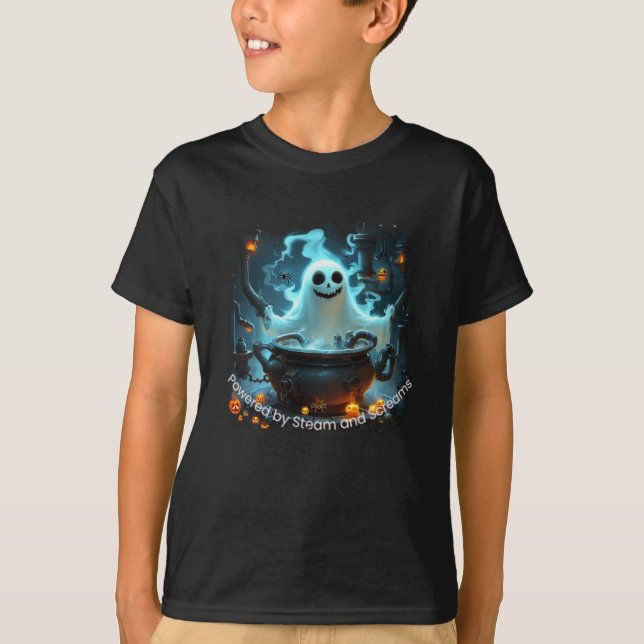 Camiseta Steampunk Ghost (Anverso)