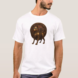 Camiseta Steampunk Husky – Bold Brass Mechanical Do.
