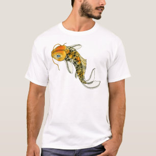 Camiseta Steampunk Koi