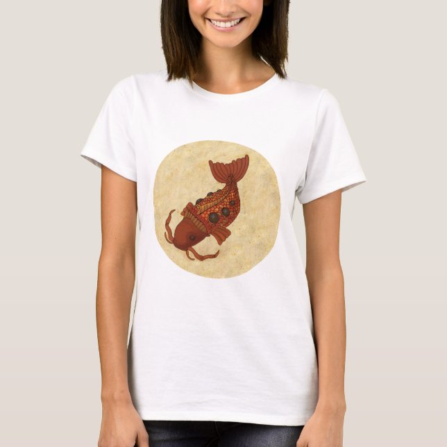 Camiseta Steampunk Koi (Anverso)