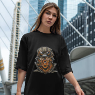Camiseta Steampunk Lion Animal