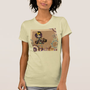 Camiseta Steampunk Lolita Moda Girly Regalos personalizados