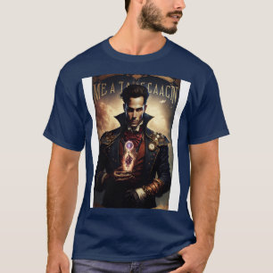 Camiseta Steampunk Magician Tarot d 2