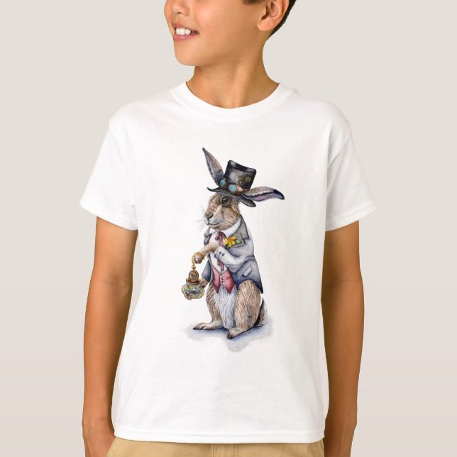 Camiseta Steampunk March Hare (Anverso)