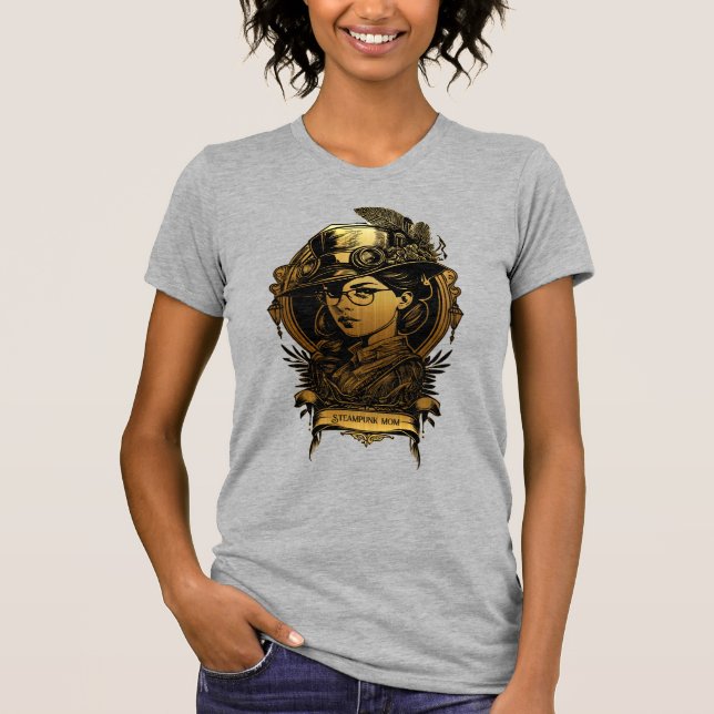 Camiseta Steampunk Mom (Anverso)
