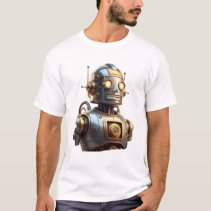 Camiseta Steampunk Style Robot