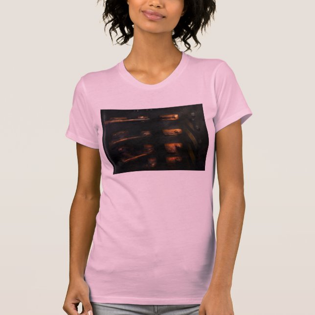 Camiseta Steampunk - Tira del interruptor (Anverso)