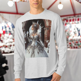 Camiseta Steampunk Victorian Industrial Winter Queen