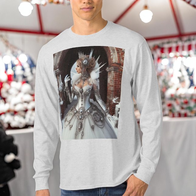 Camiseta Steampunk Victorian Industrial Winter Queen (Subido por el creador)