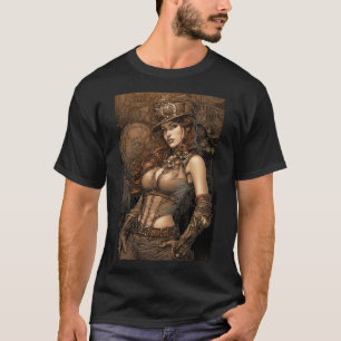Camiseta Steampunk Woman