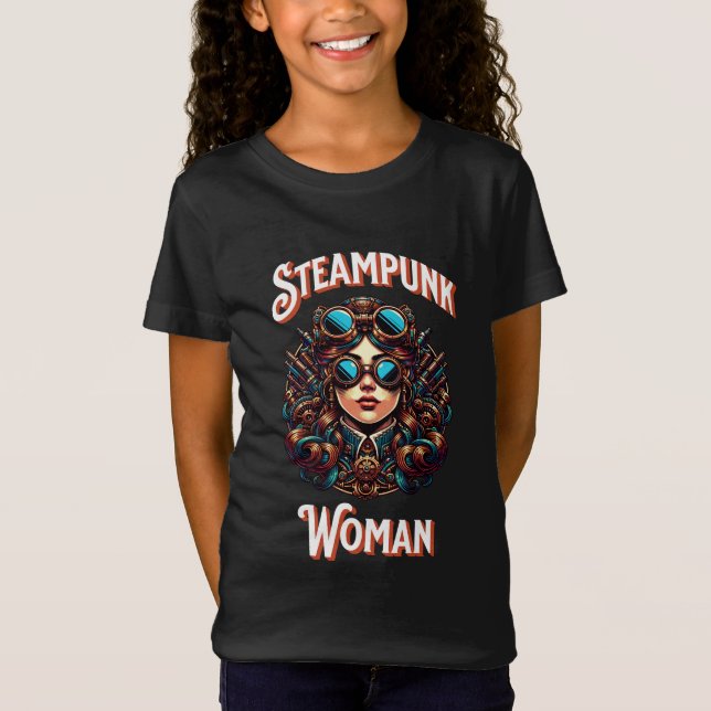 Camiseta Steampunk Woman (Anverso)