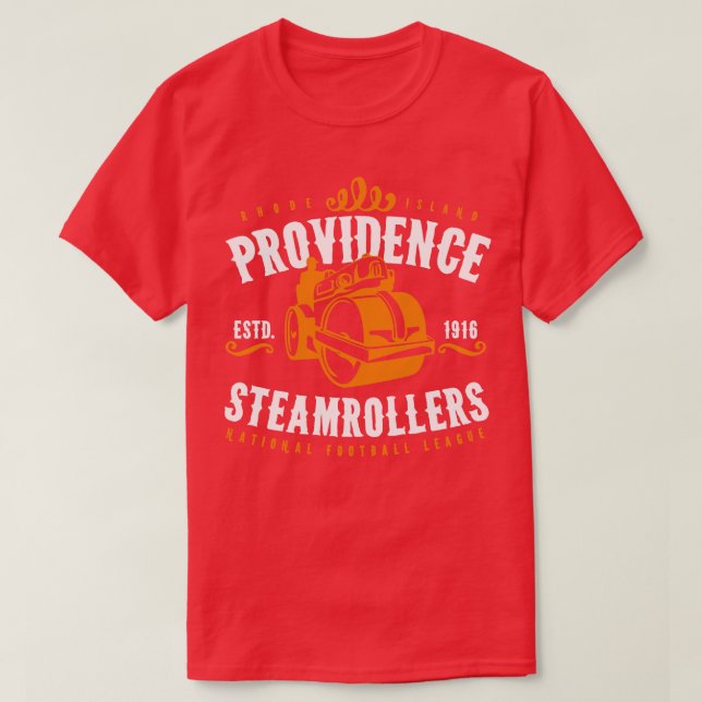 Camiseta Steamrollers Providence (Diseño del anverso)