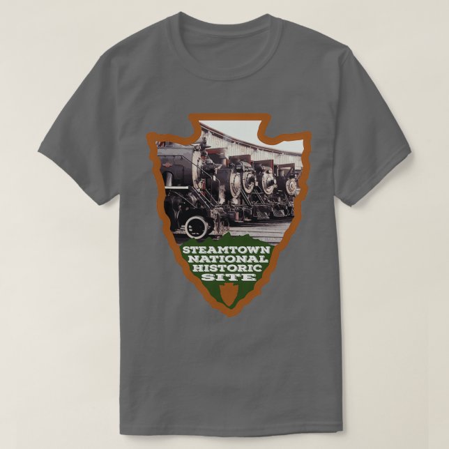 Camiseta Steamtown National Historic Site arrowhead 1 (Diseño del anverso)