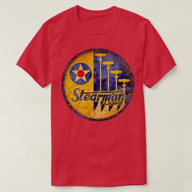 Camiseta Stearman Flight (Diseño del anverso)
