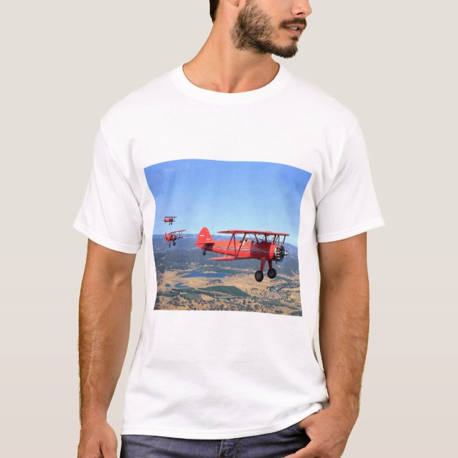 Camiseta Stearman, PT-17, aviación 1943_Classic (Anverso)