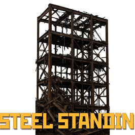 Camiseta "STEEL STANDING – Tougher Than a Demolition!"
