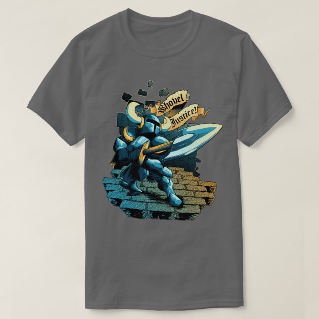 Camiseta Steel Thy Shovel (Diseño del anverso)