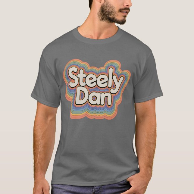 Camiseta Steely Dan Retro 70s (Anverso)