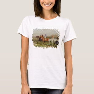 Camiseta Steeplechasing: At the Start (oil on canvas)