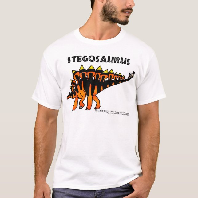 Camiseta Stegosaurus (Anverso)