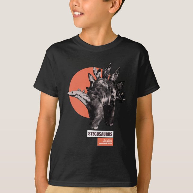 Camiseta Stegosaurus Classic (Anverso)