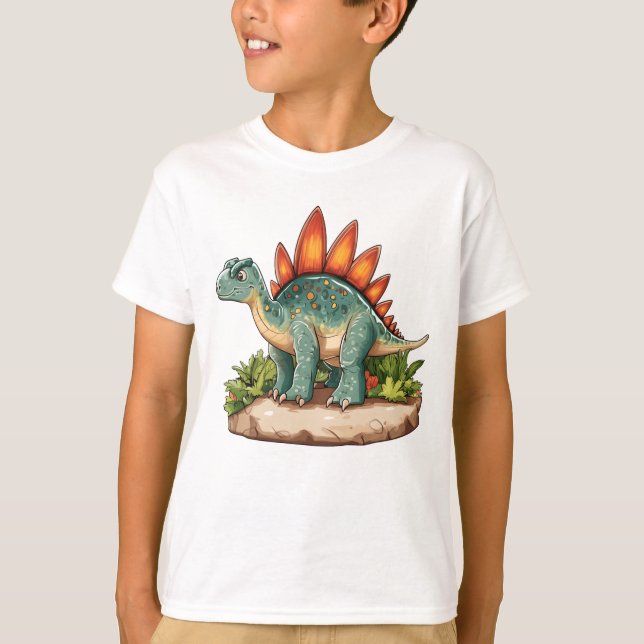 Camiseta Stegosaurus Dinosaur (Anverso)