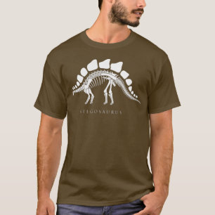Camiseta Stegosaurus Skeleton famous Dinosaur Bones Fan Kid