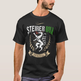 Camiseta Steirer Bua Steiermark Escudo De Armas Panther Ste