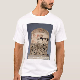Camiseta Stela al toro de los Apis (piedra caliza pintada)