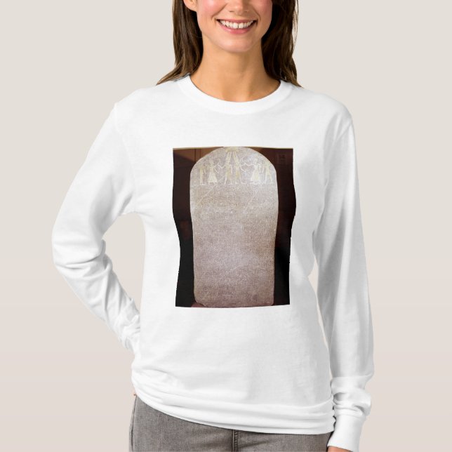 Camiseta Stela de la victoria de Merenptah conocido como (Anverso)
