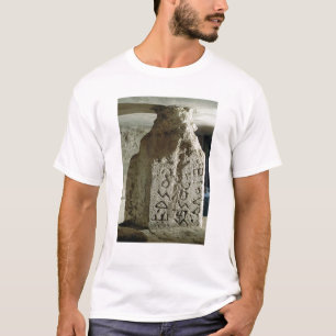 Camiseta Stele con el texto de una ley sagrada