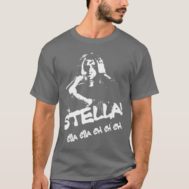 Camiseta Stella de los hombres (Ella Ella Eh Eh Eh) (Anverso)