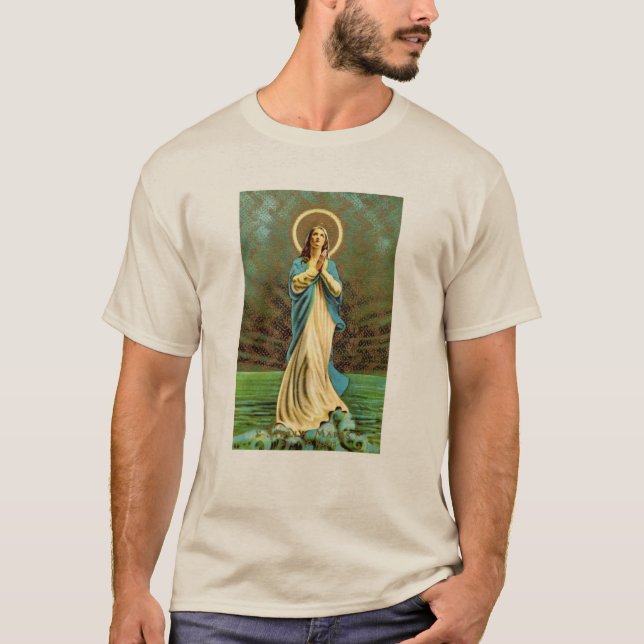 Camiseta Stella Maris Nuestra Señora Estrella del Mar (Anverso)