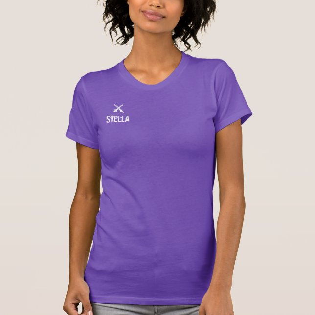 Camiseta Stella personalizado (Anverso)