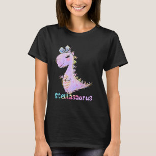 Camiseta Stella Shirt Chica Dinosaur Nombre de fiesta de cu