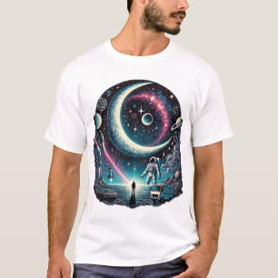 Camiseta Stellar Odyssey: Abrazo y susurros de Gravity