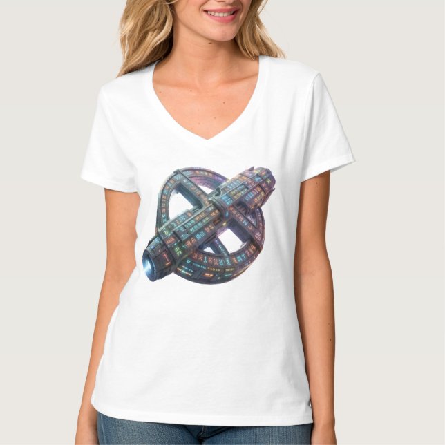 Camiseta Stellar Path – Journey Through the Universe´8 (Anverso)