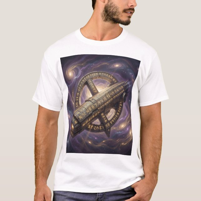 Camiseta Stellar Path – Journey Through the Universe´9 (Anverso)