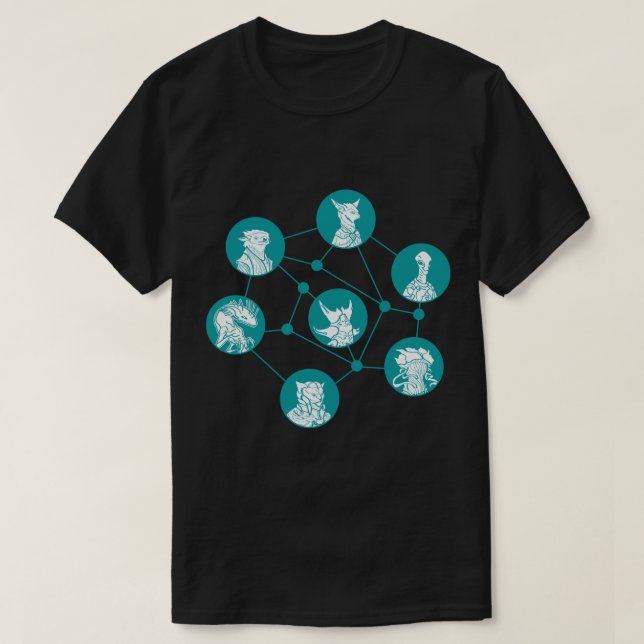 Camiseta Stellaris players  (Diseño del anverso)