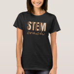 Camiseta Stem Coach Science Technology Engineering Maa<br><div class="desc">Entrenadores de matemáticas en ingeniería de tecnología de ciencia de autocares 1</div>