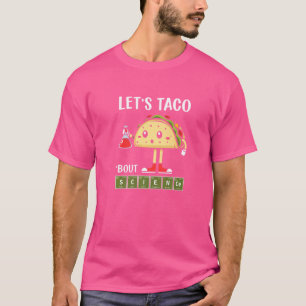Camiseta Stem de la ciencia hablemos de estudiante de cienc