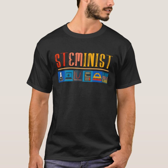 Camiseta Stem de matemáticas de ingeniería de tecnología ci (Anverso)