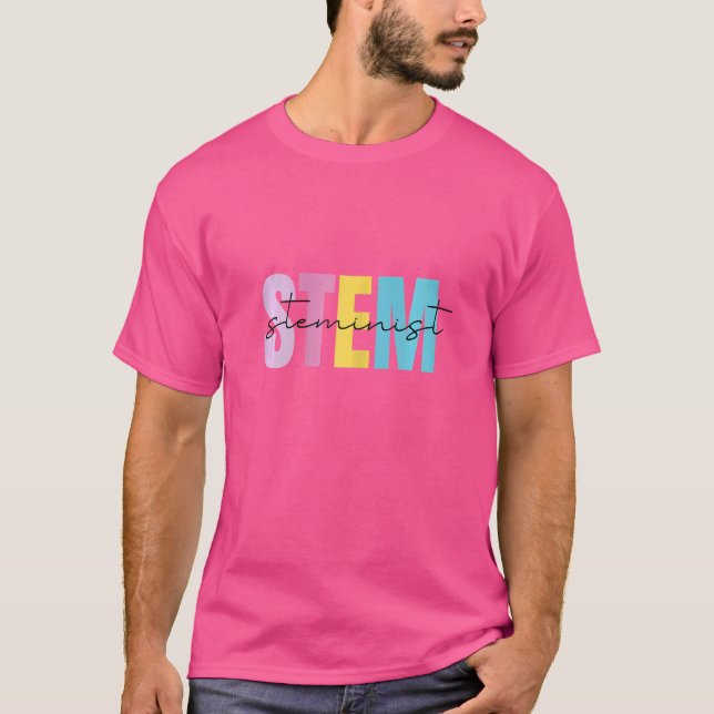 Camiseta Stem Squad Science Technology Engineering Math S (Anverso)