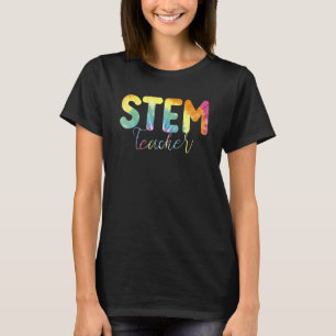 Camiseta Stem Teacher De Vuelta A La Escuela Chicas Steam